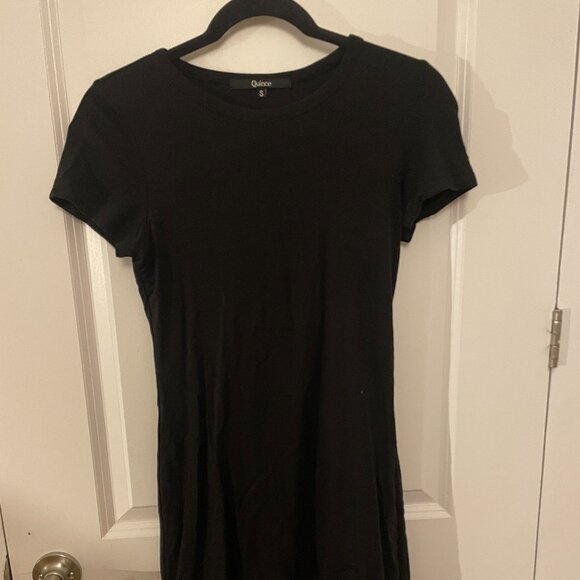 Quince Tencel Mini Dress - Picture 1 of 5